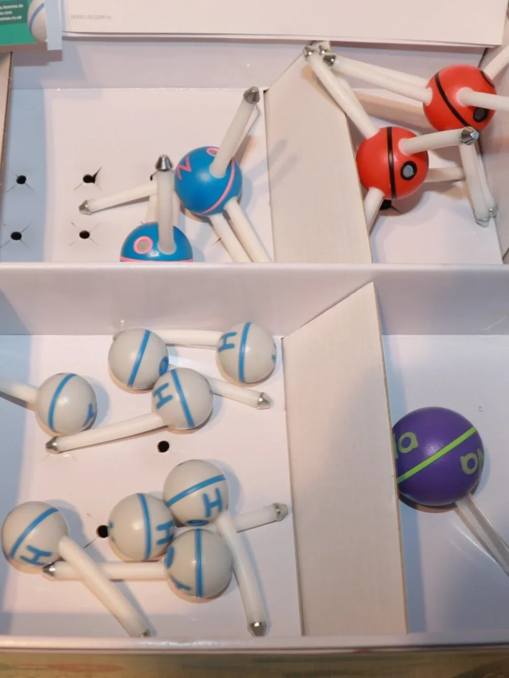 Happy Atoms Intro to Atoms & Molecules 17 Atoms set Experiment Kit homeschool